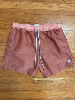 All Fenix Color Block Swim Trunks Men’s L Beach Summer